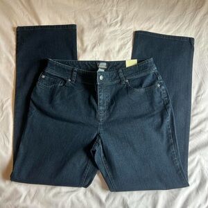 Addictions by Chico’s Short Boot Leg Jeans - Size 1